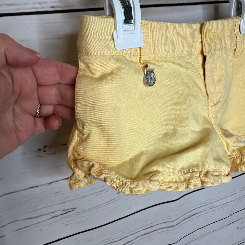 Polo Ralph Lauren yellow ruffle shorts toddler size 3T - Picture 5 of 9